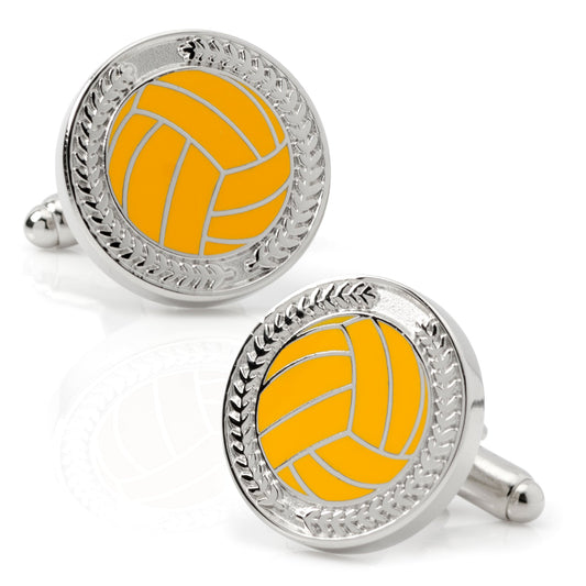 Water Polo Embossed Cufflinks