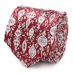 Christmas Wrap Red Men's Tie