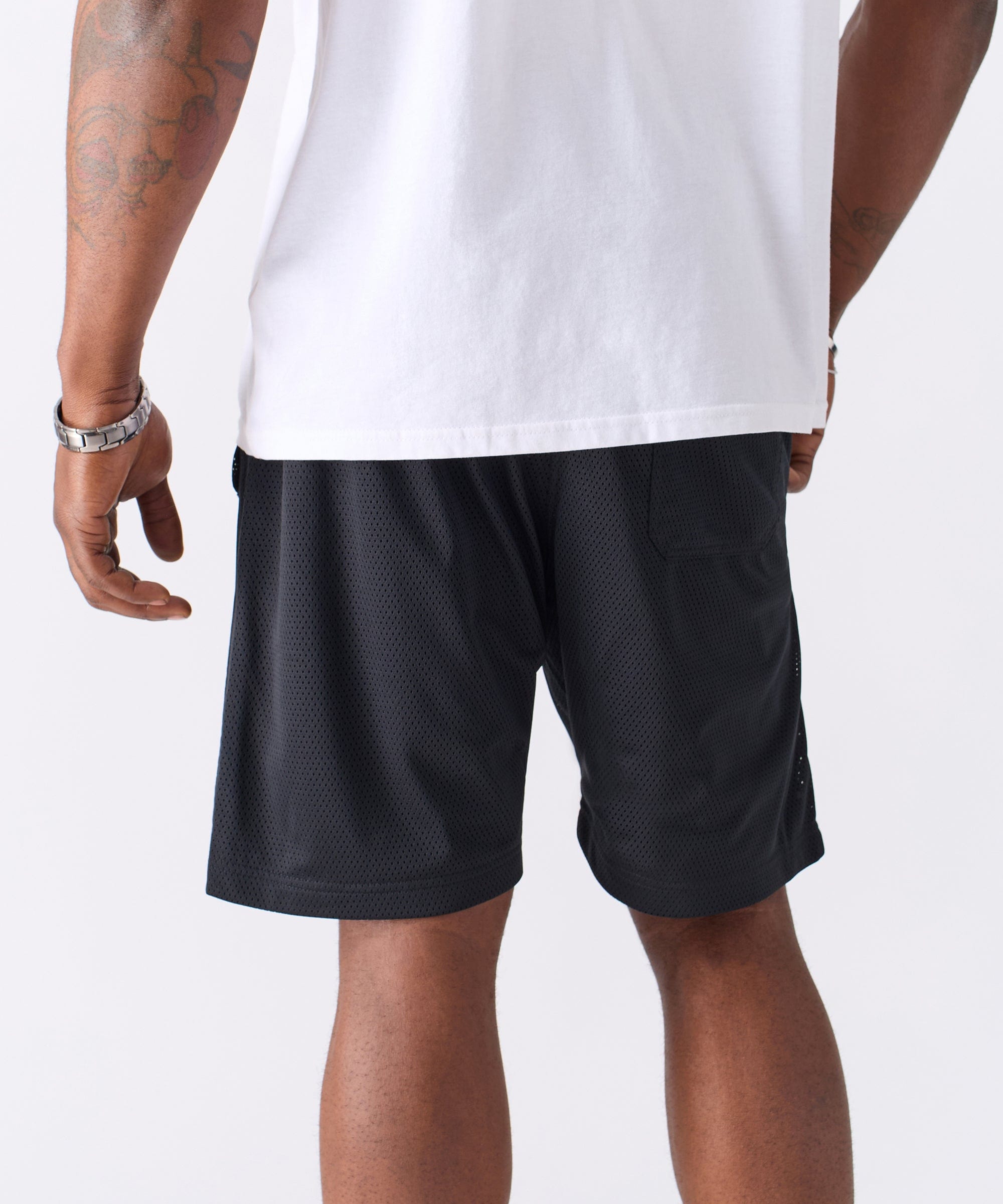  Reason Clothing Cheech & Chong Rollin Homies Mesh Short - Black - BLACK - Bonton
