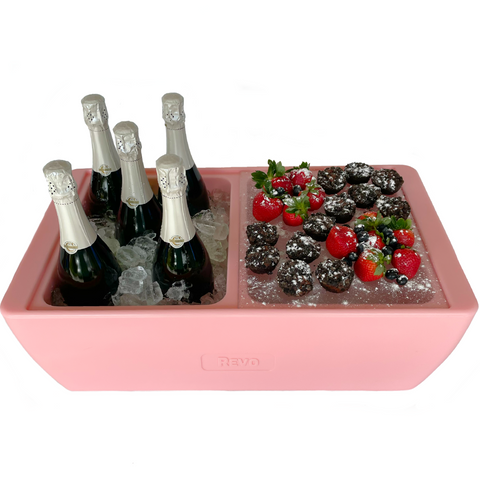 Dubler HEAT Flameless Chafer™ | Pink Coral by Revo Coolers