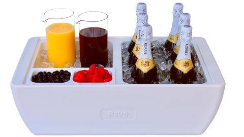 Dubler Party Cooler™ | Polar White by Revo Coolers