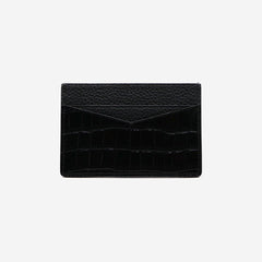 Genuine Croc Leather Slim Card Case
