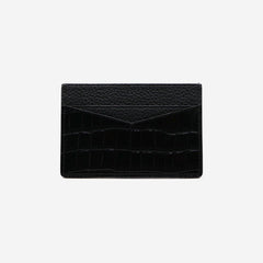 Genuine Croc Leather Slim Card Case