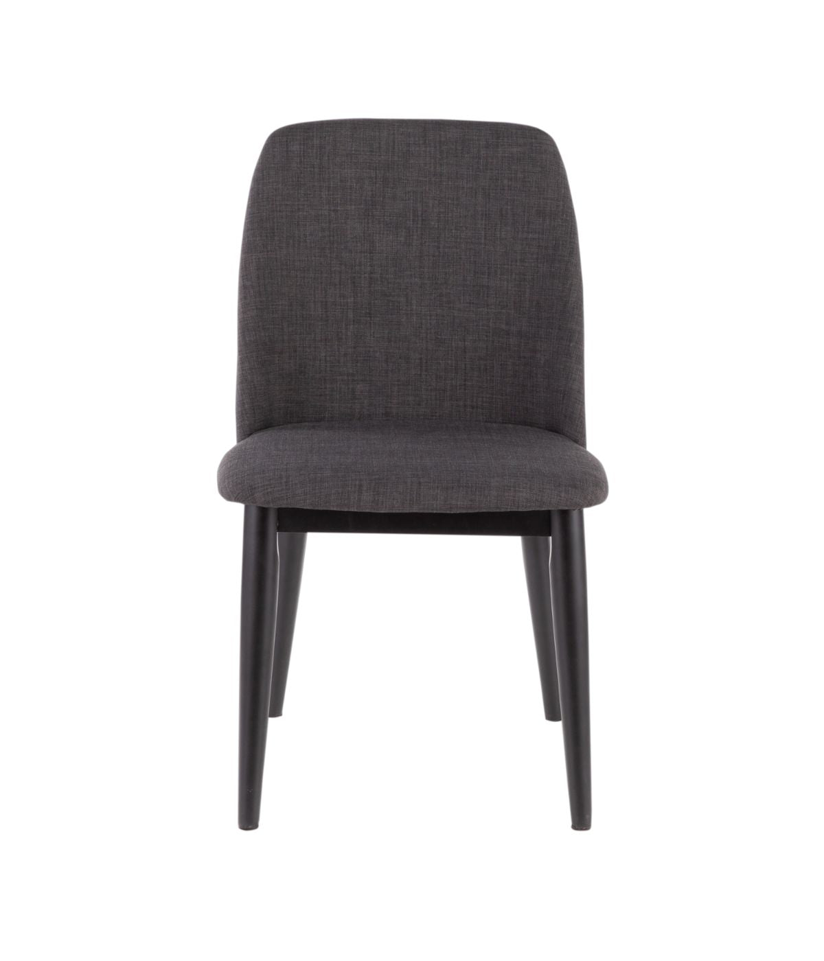 Tintori Dining Chair - Set Of 2 Charcoal & Black