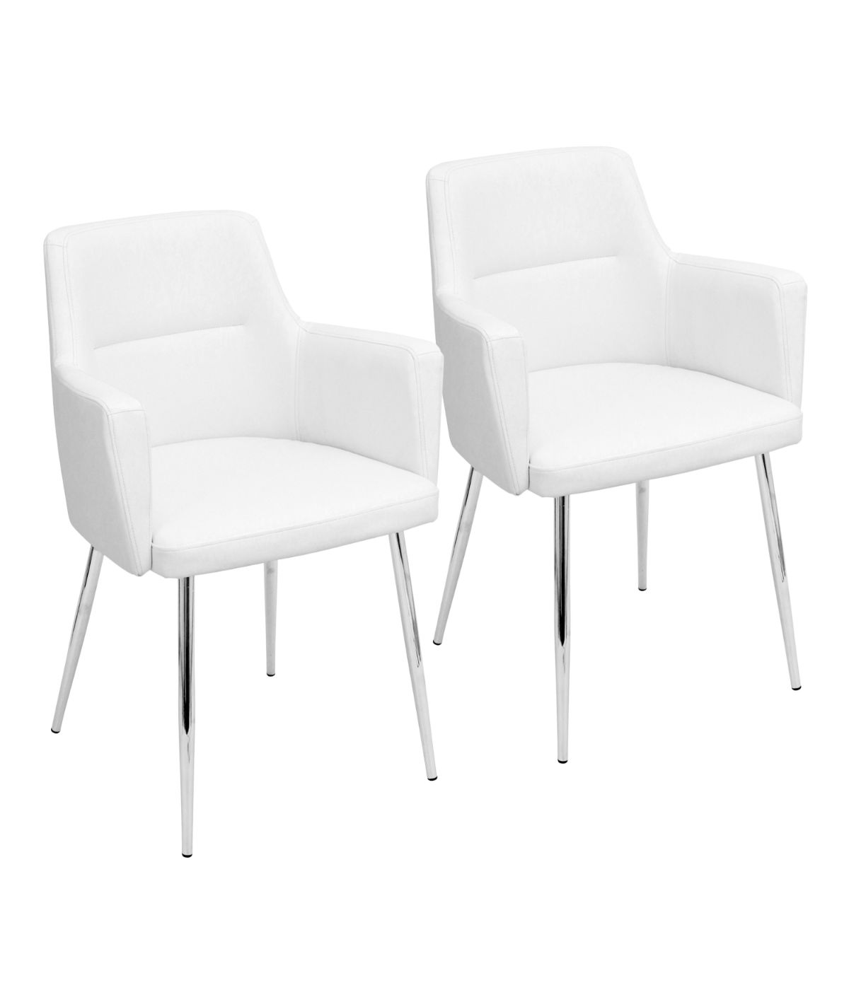 Andrew Chair - Set of 2 White