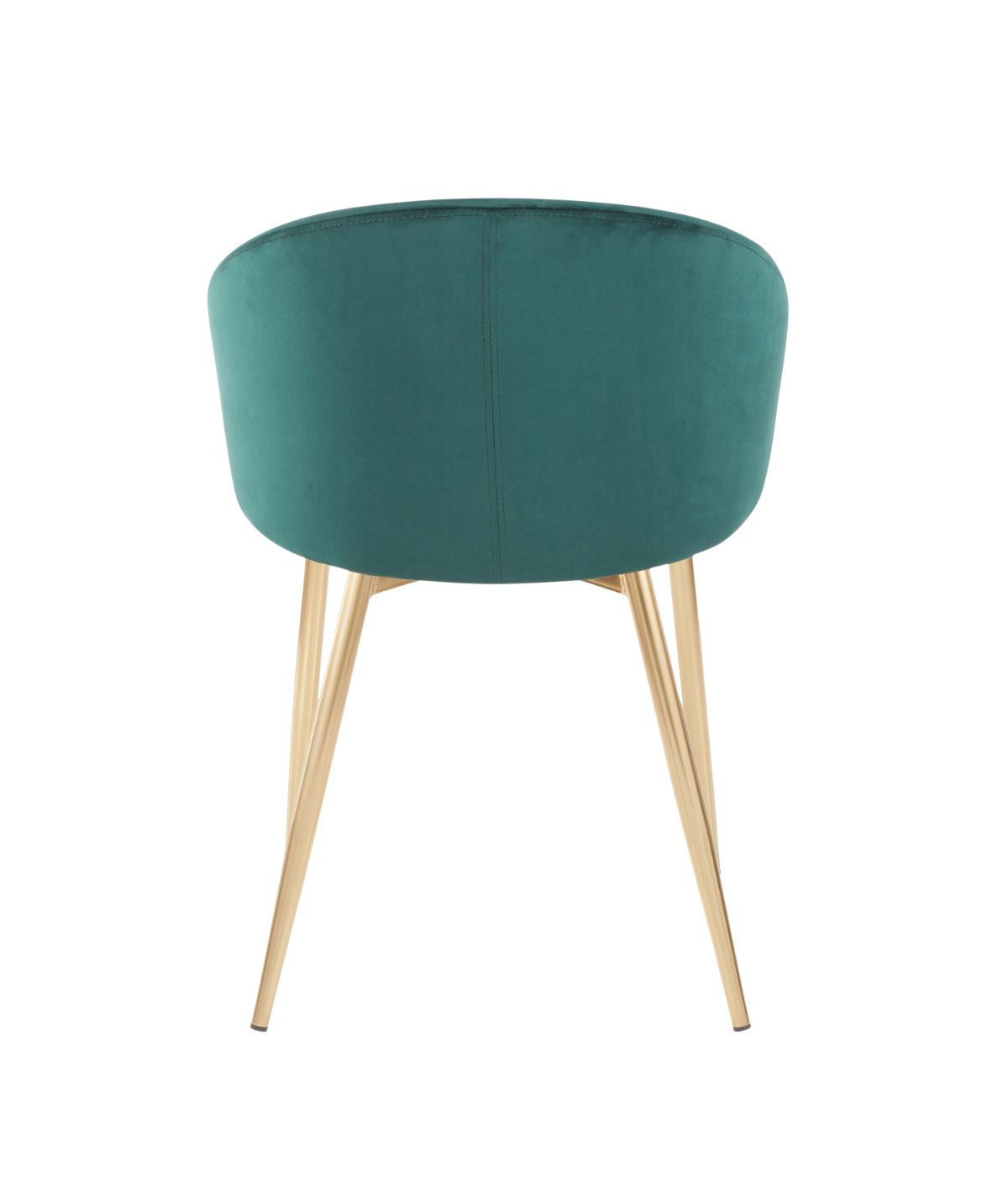  LumiSource Claire Chair Gold & Emerald Green - Gold & Emerald Green - Bonton