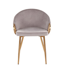 Claire Chair Gold & Silver