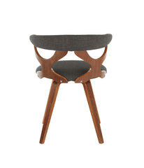 Gardenia Chair Walnut & Charcoal