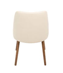 Giovanni Chair Walnut & Cream