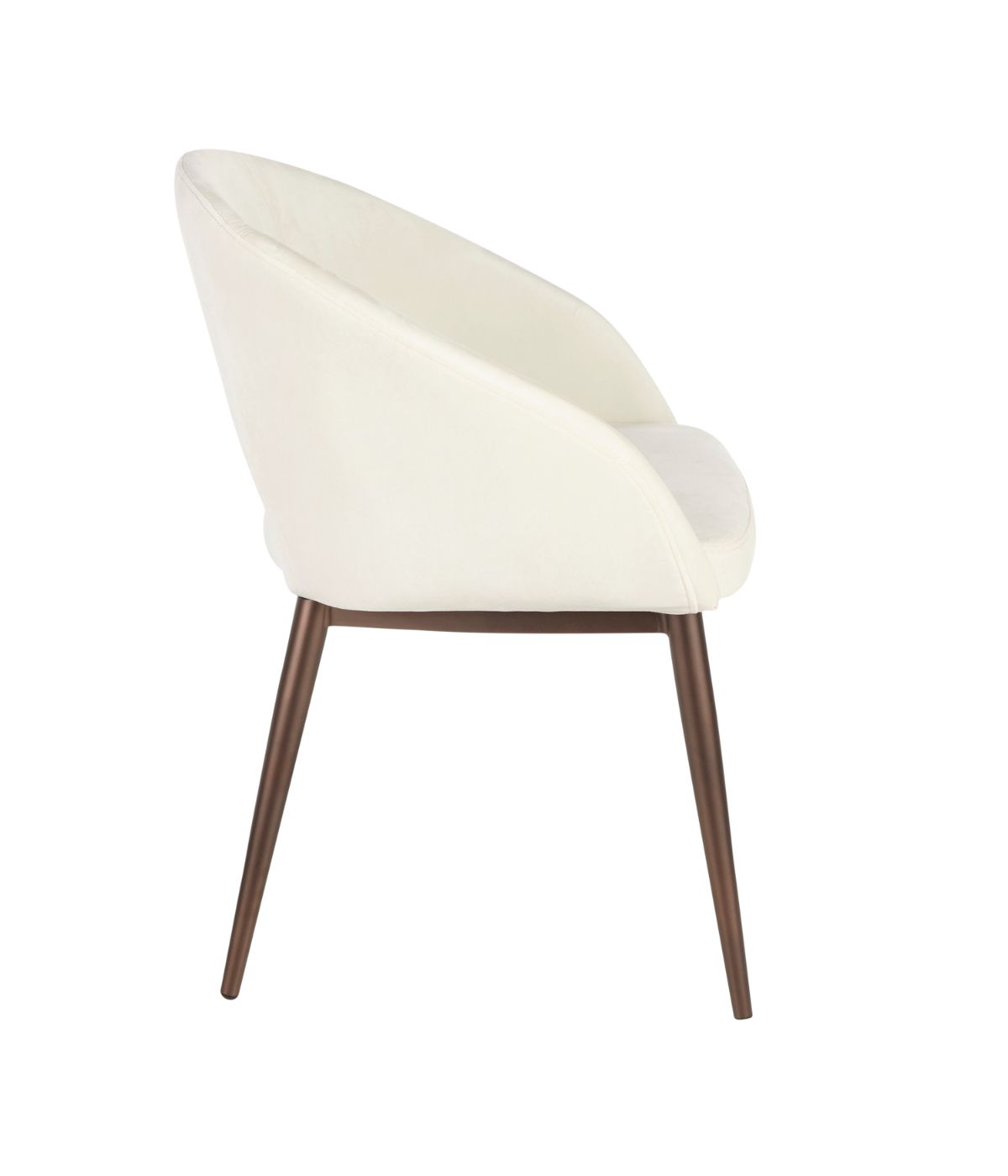  LumiSource Renee Chair Copper & Cream - Copper & Cream - Bonton