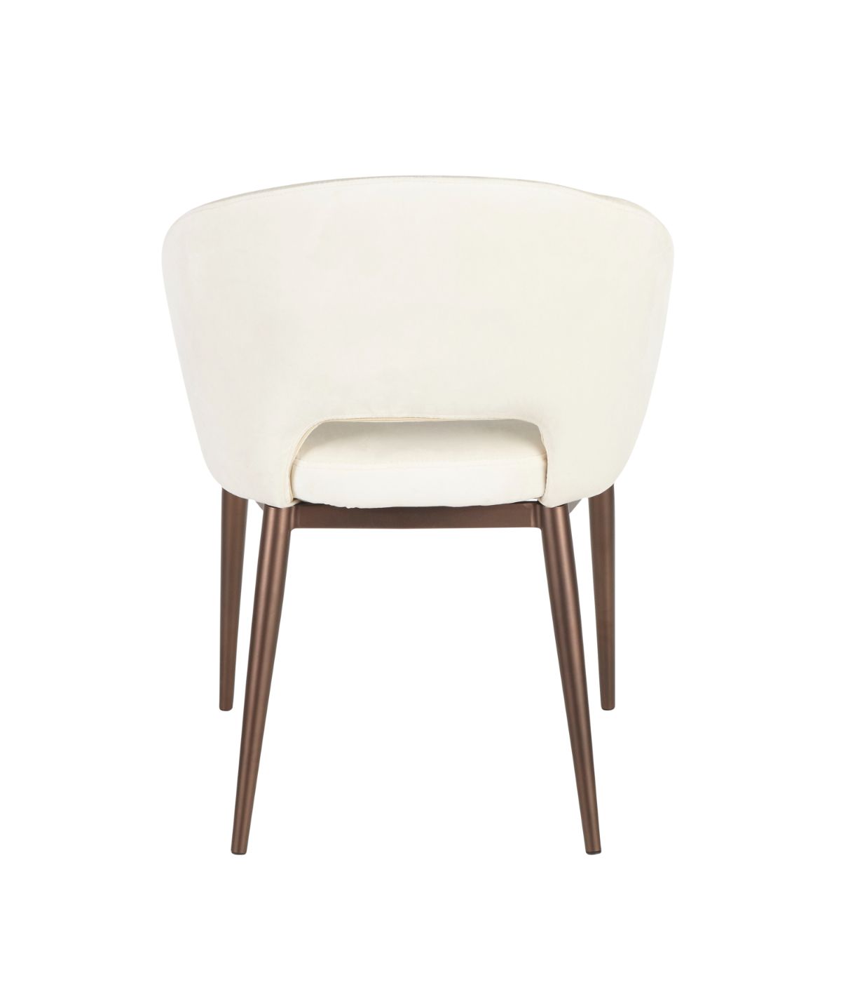  LumiSource Renee Chair Copper & Cream - Copper & Cream - Bonton