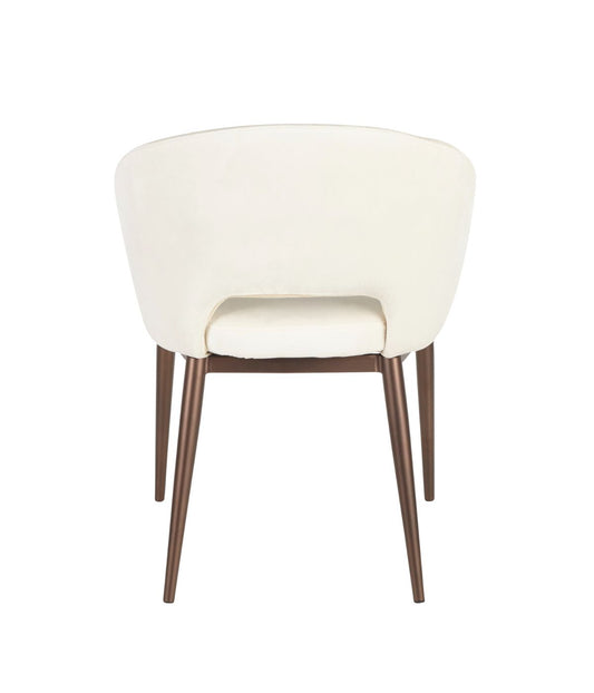 Renee Chair Copper & Cream