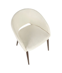 Renee Chair Copper & Cream