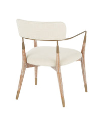 Savannah Chair - Set of 2 Copper, White Washed & Cream