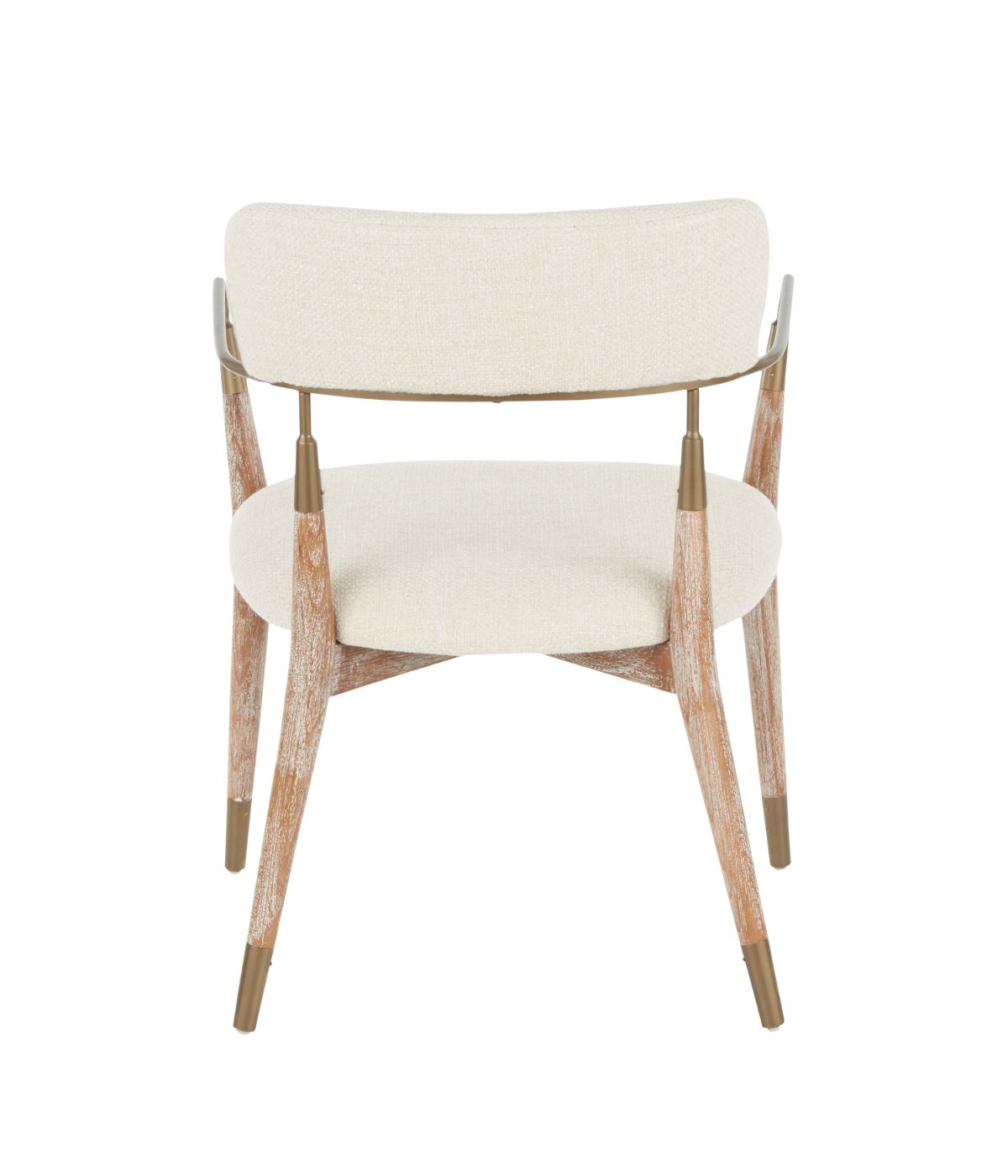 Savannah Chair - Set of 2 Copper, White Washed & Cream