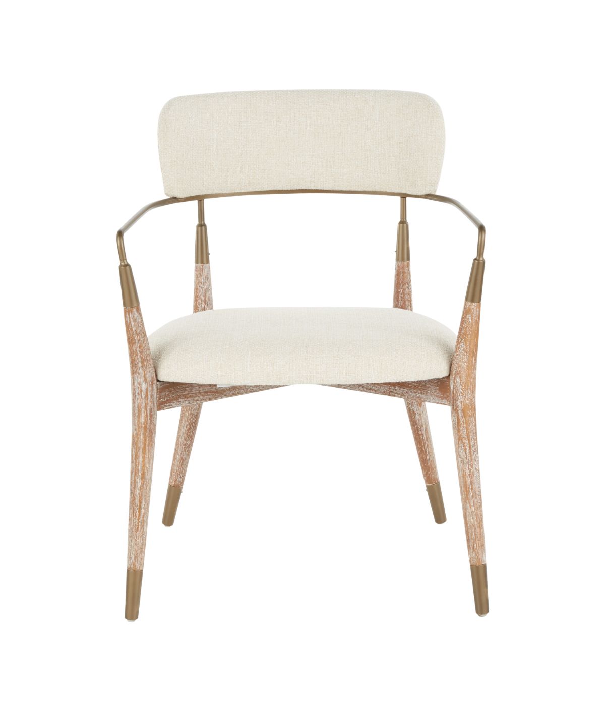 Savannah Chair - Set of 2 Copper, White Washed & Cream