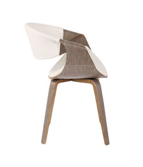 Symphony Chair Light Grey & White