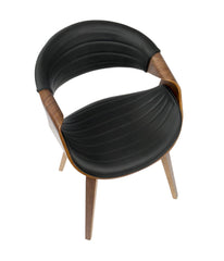 Symphony Chair Walnut & Black