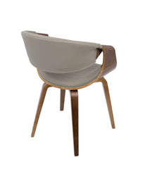 Symphony Chair Walnut & Grey