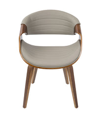 Symphony Chair Walnut & Grey