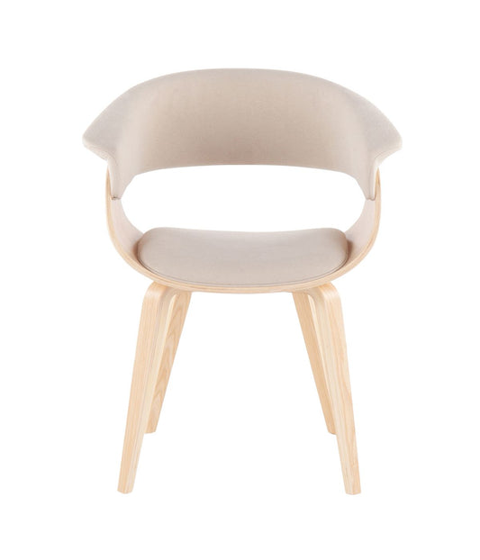 Vintage Mod Chair Natural & Cream