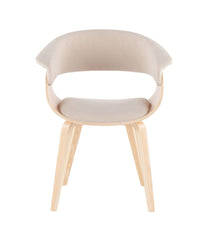 Vintage Mod Chair Natural & Cream