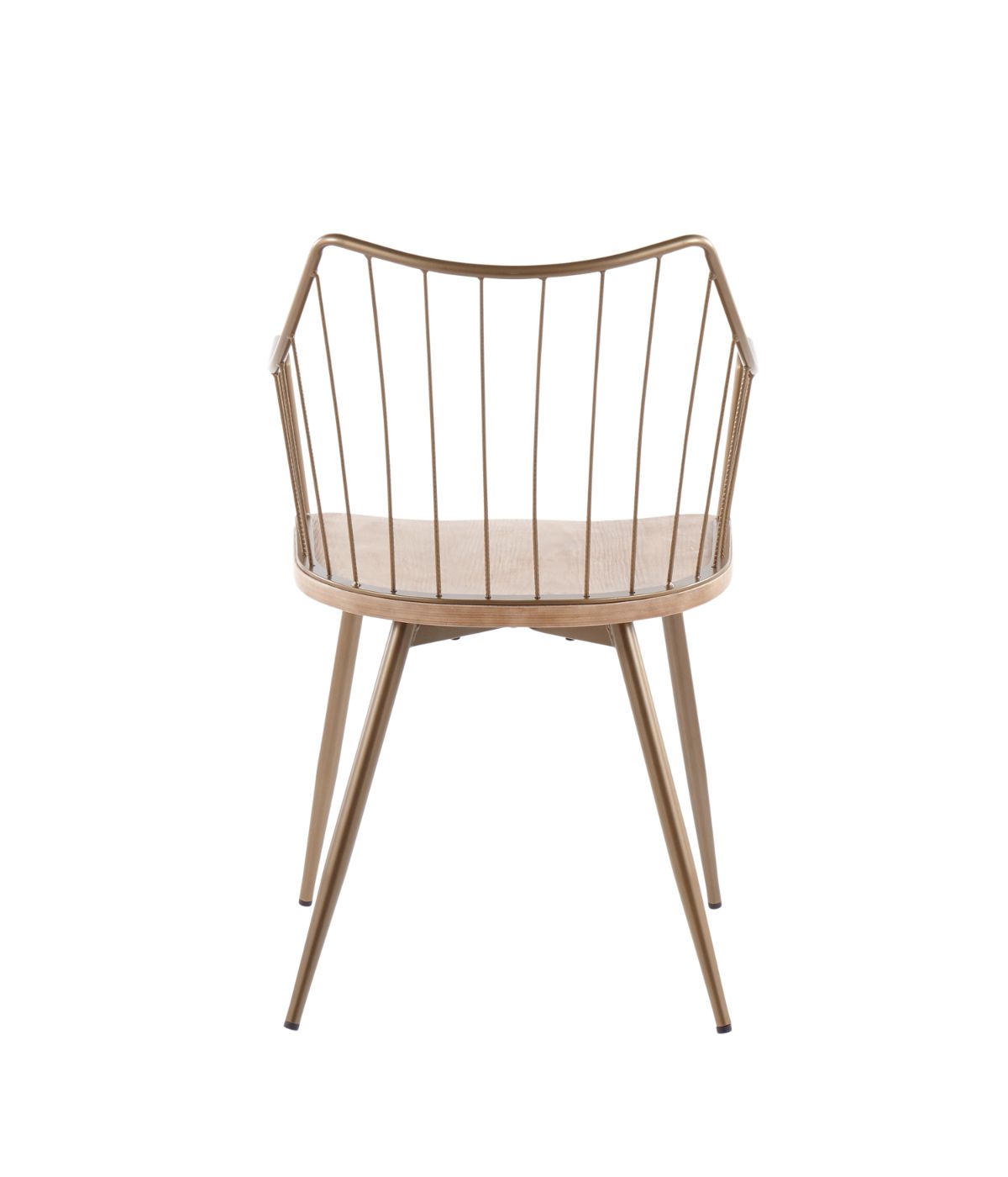  LumiSource Winston Chair Antique Copper & White Washed - Antique Copper & White Washed - Bonton