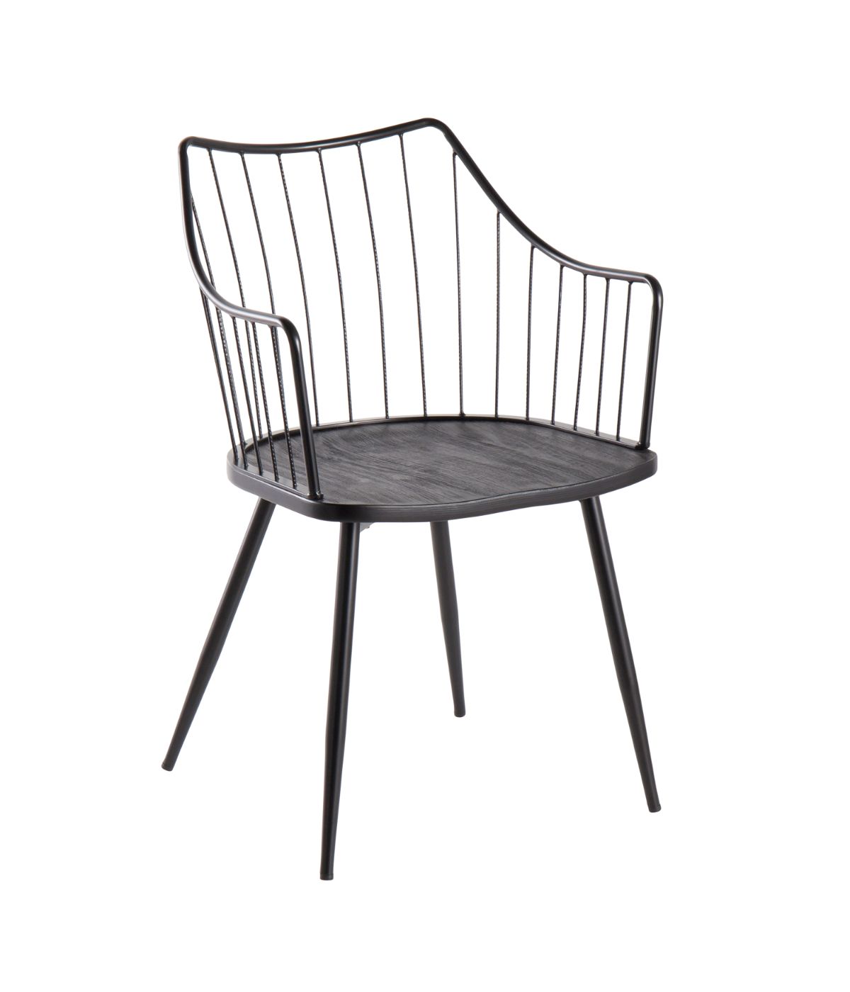  LumiSource Winston Chair Black - Black - Bonton