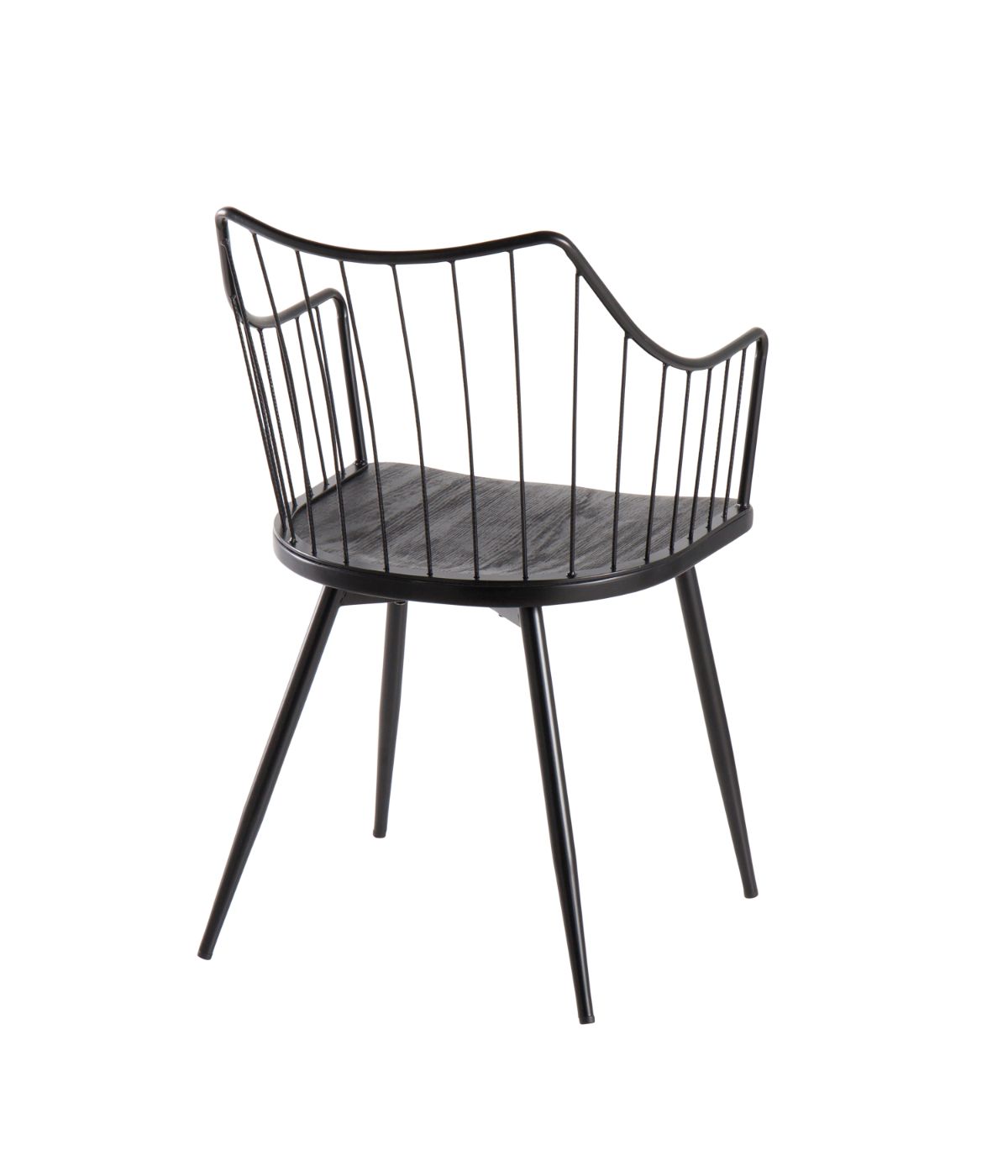  LumiSource Winston Chair Black - Black - Bonton