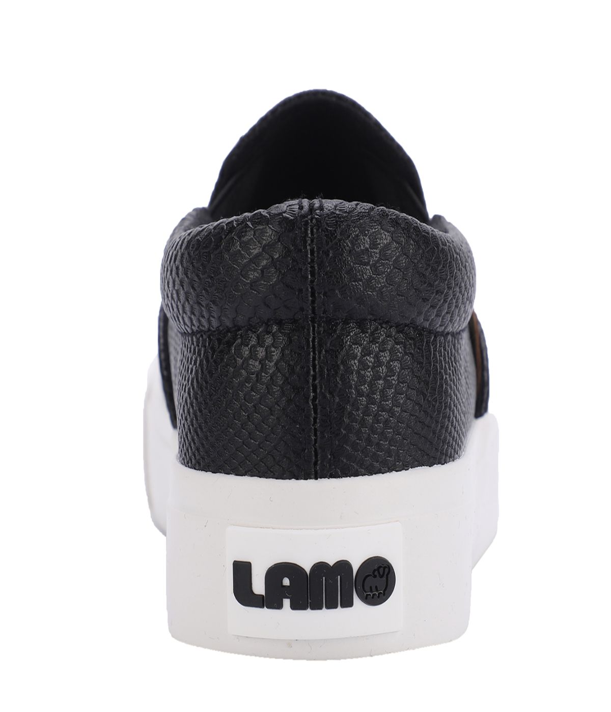  Lamo Piper Kids' Sneaker - Black Snakeskin - Bonton