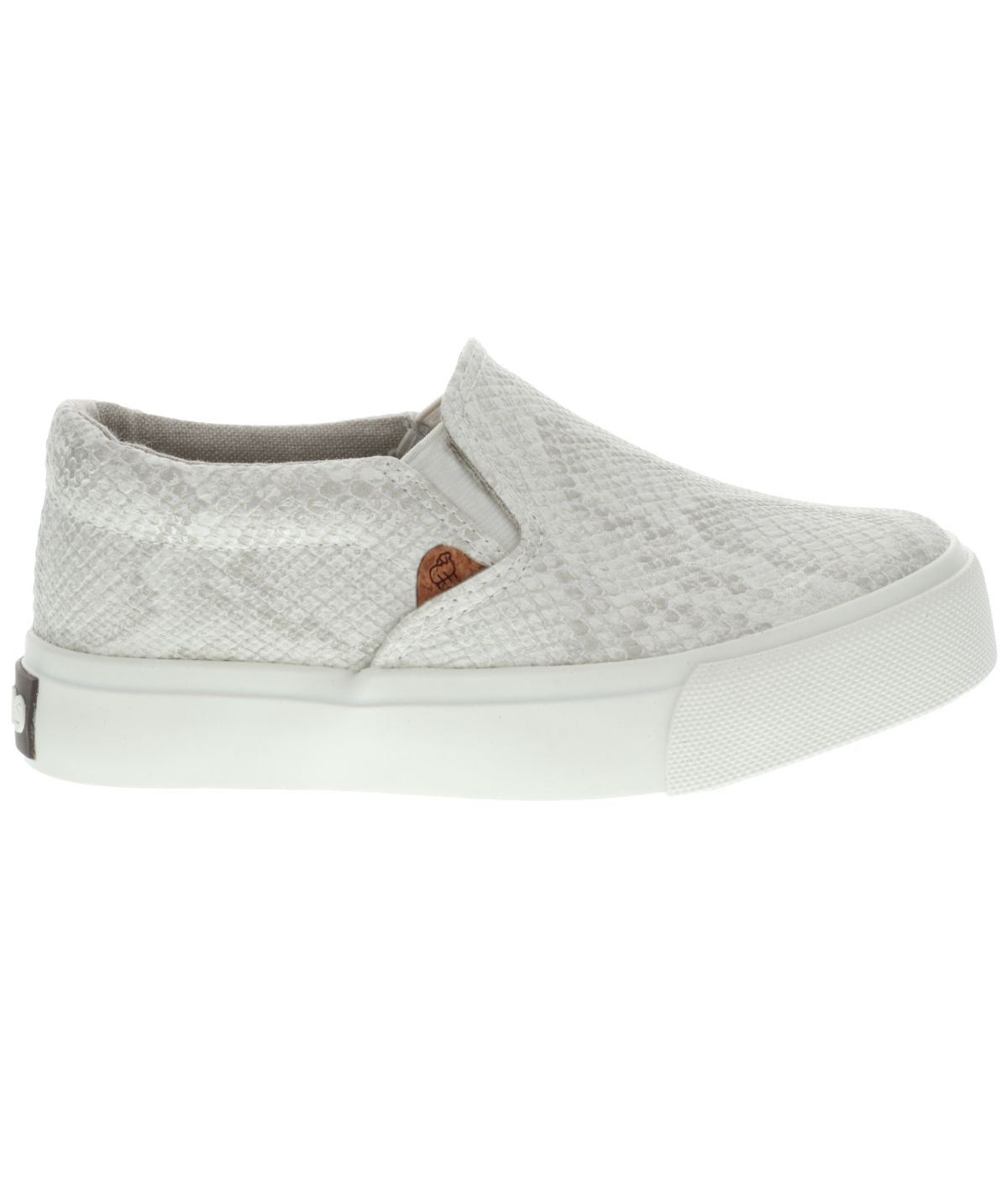  Lamo Piper Kids' Sneaker - White Snakeskin - Bonton