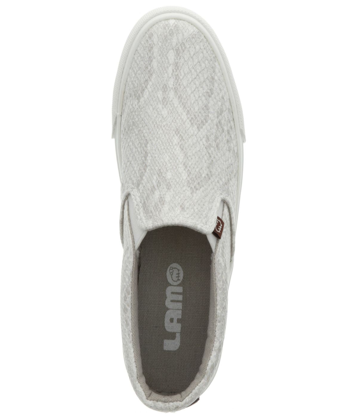  Lamo Piper Kids' Sneaker - White Snakeskin - Bonton