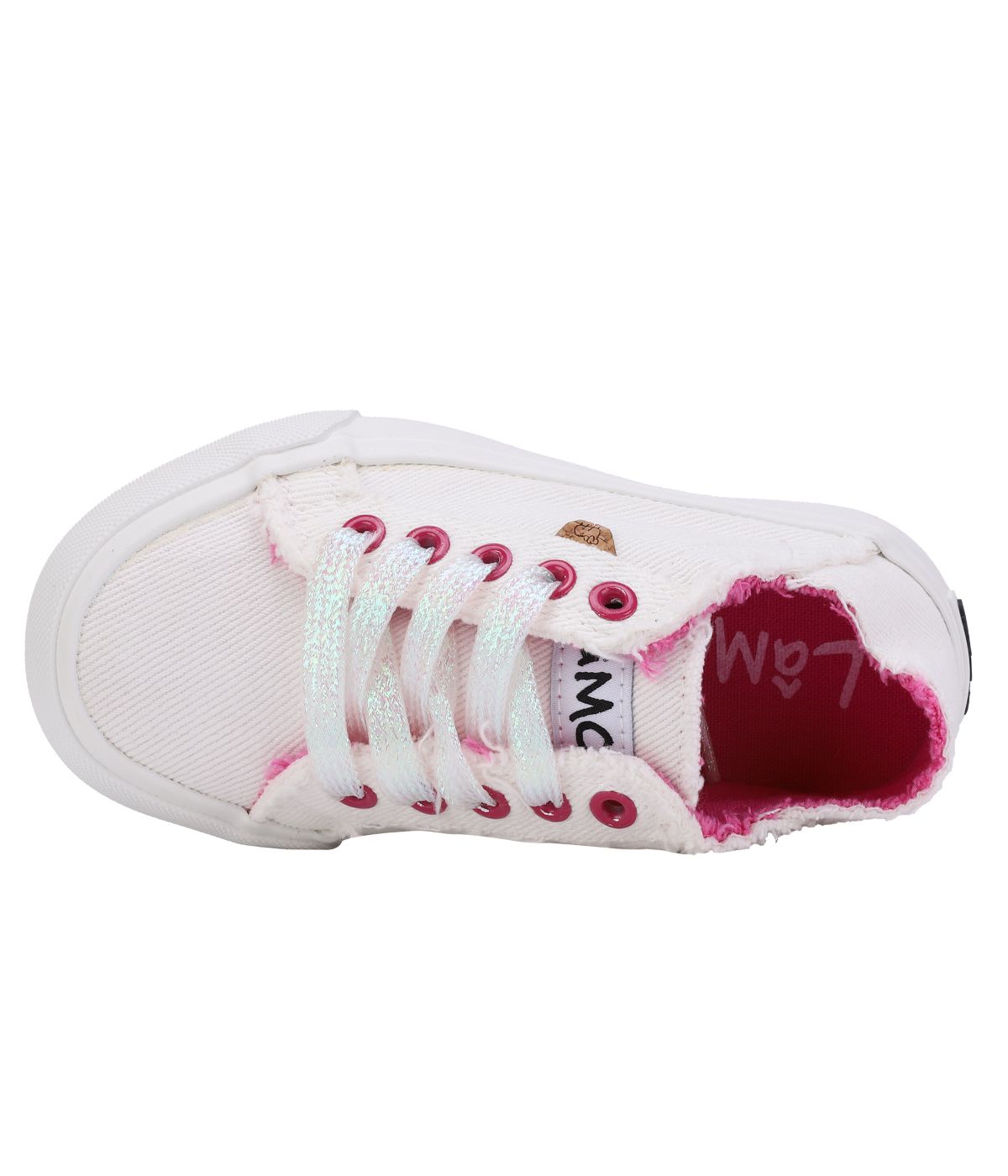  Lamo Vita Kid's Sneaker - Washed White - Bonton