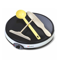 Crepe Maker with Eco-Friendly Non-Stick Ceramic Coating White