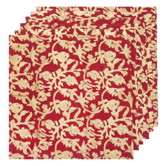 Saint-Remy d'Or et Rouge Napkins Set of 6