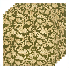 Saint-Remy d'Or et Vert Napkins Set of 6