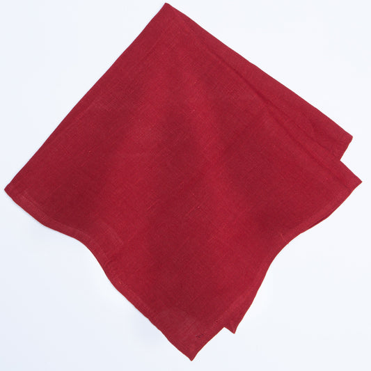 Saint-Remy d'Or et Rouge Large Napkins Set of 6