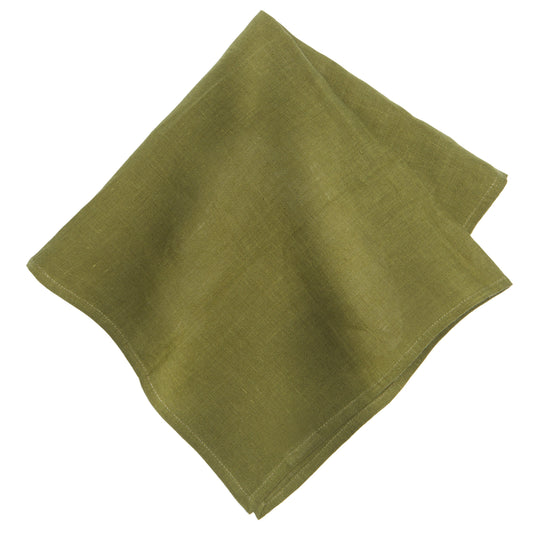 Saint-Remy d'Or et Vert Large Napkins Set of 6