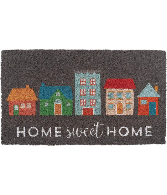 Coir Doormat Home Sweet Home Multi