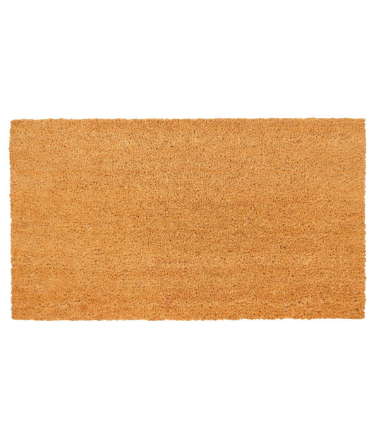 Coir Doormat Blank Brown