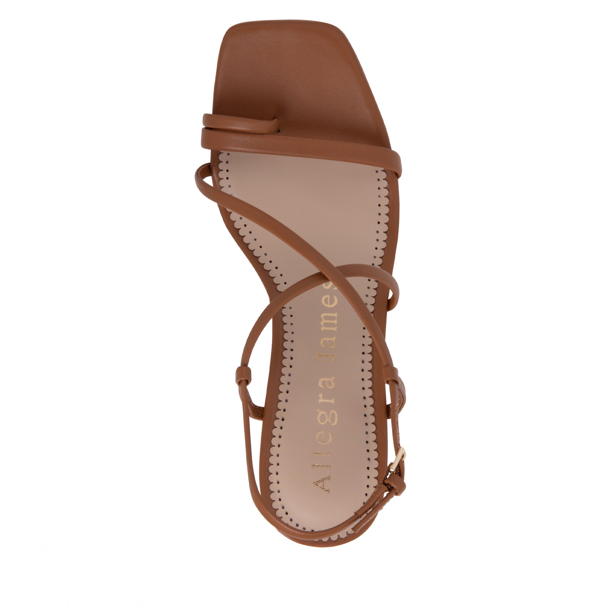  Allegra James Colette Leather Sandal - 6 - Bonton
