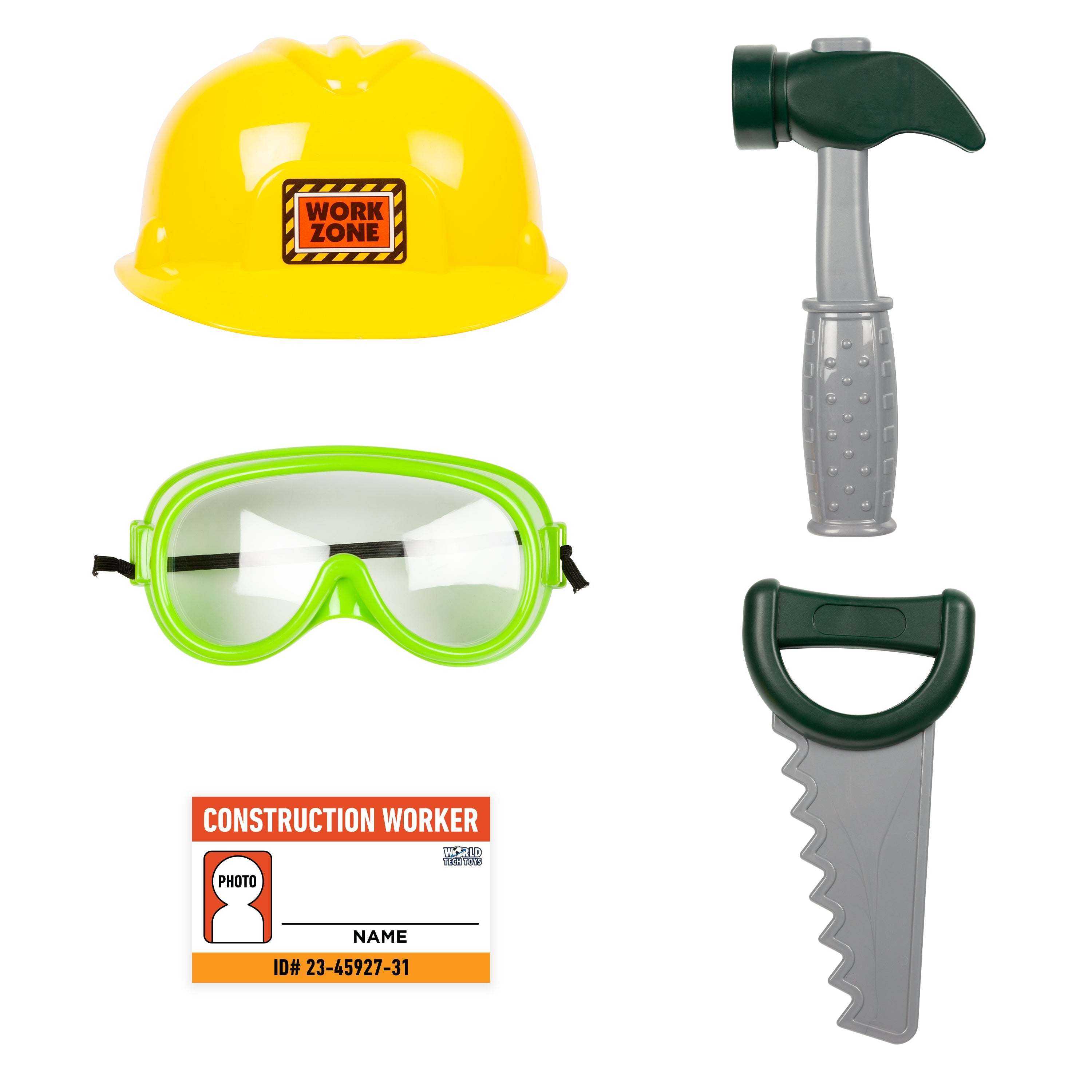  HobbyTron Construction Worker Costume Set - Default Title - Bonton