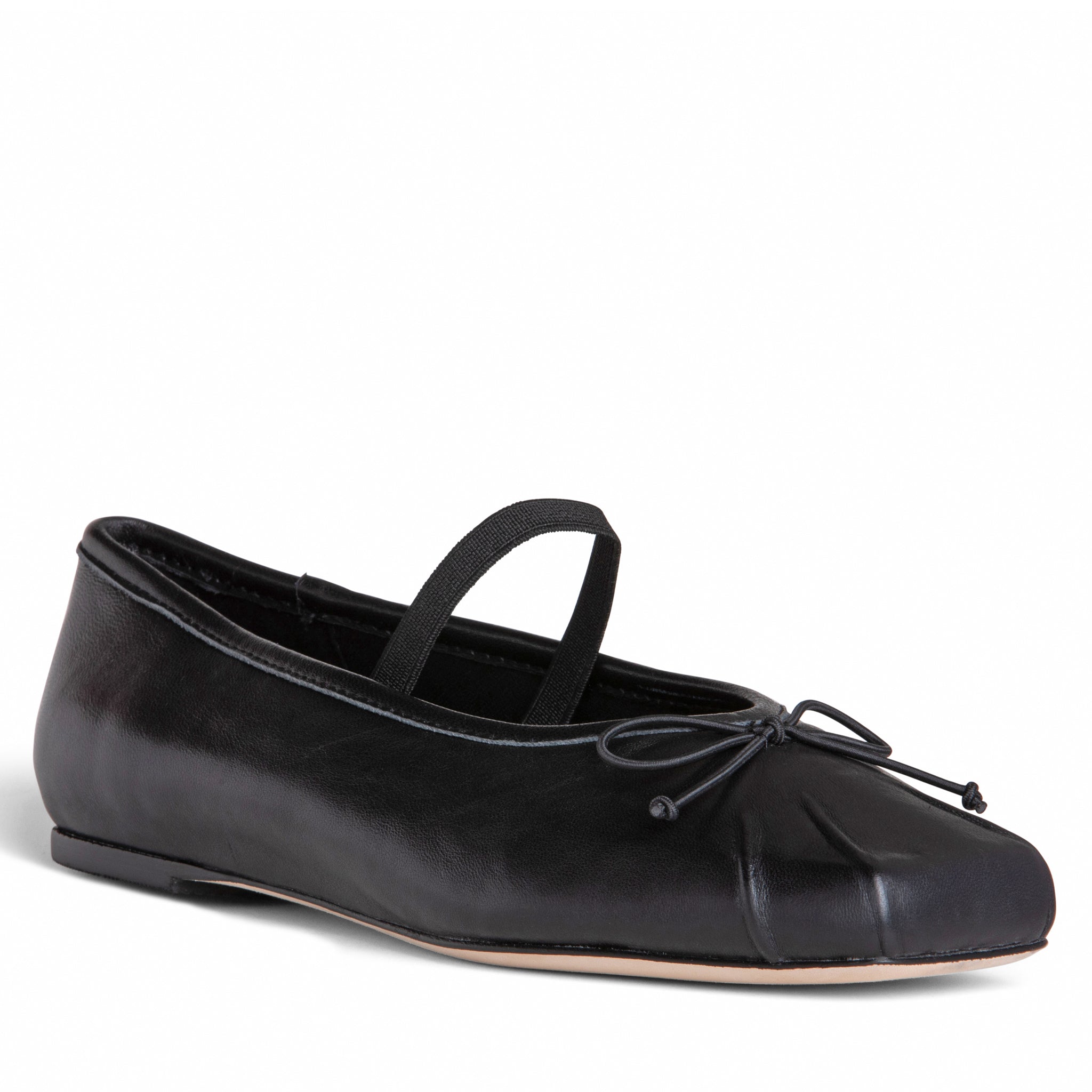  Allegra James Cosie Leather Ballerina - 6 - Bonton