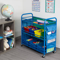 3-Tier Teacher's Rolling Activity Cart