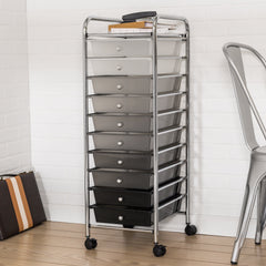 Assorted 10 Drawer Cart