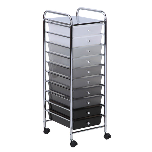 Assorted 10 Drawer Cart