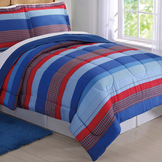 Sebastian Striped Comforter Set