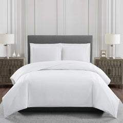 Bristol Embroidered Comforter Set White