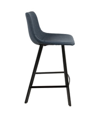 Outlaw Counter Stool - Set of 2 Blue & Black