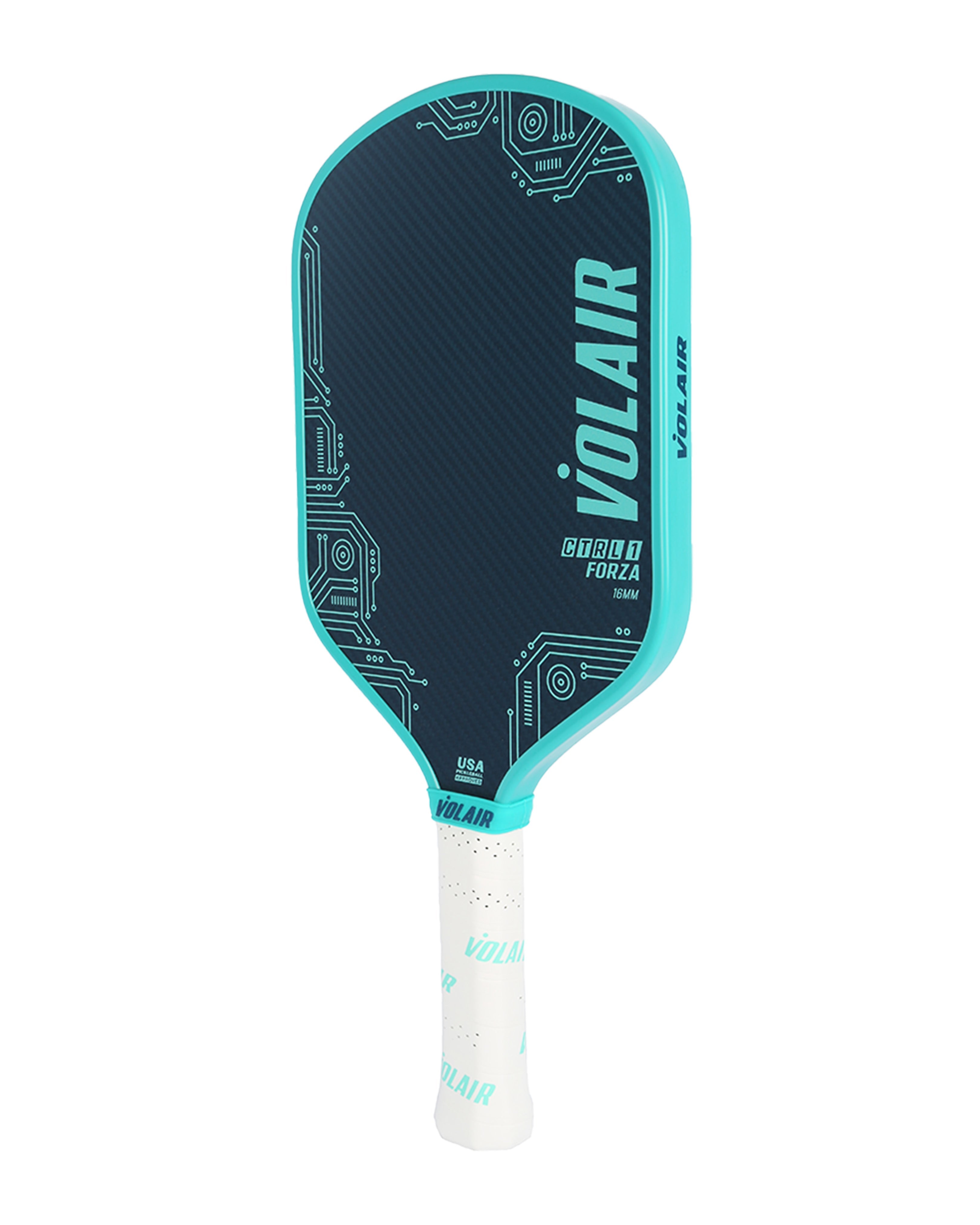  Volair Pickleball CTRL 1 16mm Forza Pickleball Paddle by Volair Pickleball - Blue - Bonton